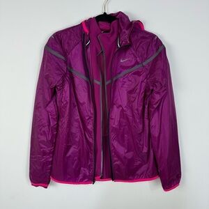 Nike 2 Piece Track Jacket Windbreaker Set Running athletic athleisure workout